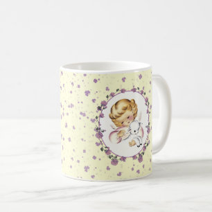 Little Angel with Lamb Easter Gift  Coffee Mug