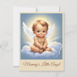 " LITTLE ANGEL'S HAVEN " POSTCARD