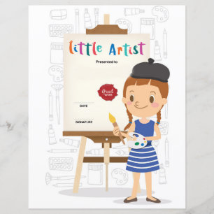 Little Artist Certificate