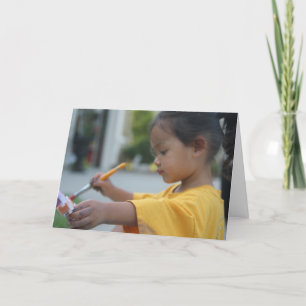 "Little Artist - Greeting Card