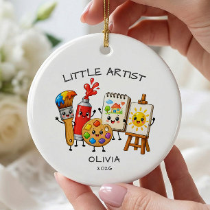 Little Artist Personalised Ornament