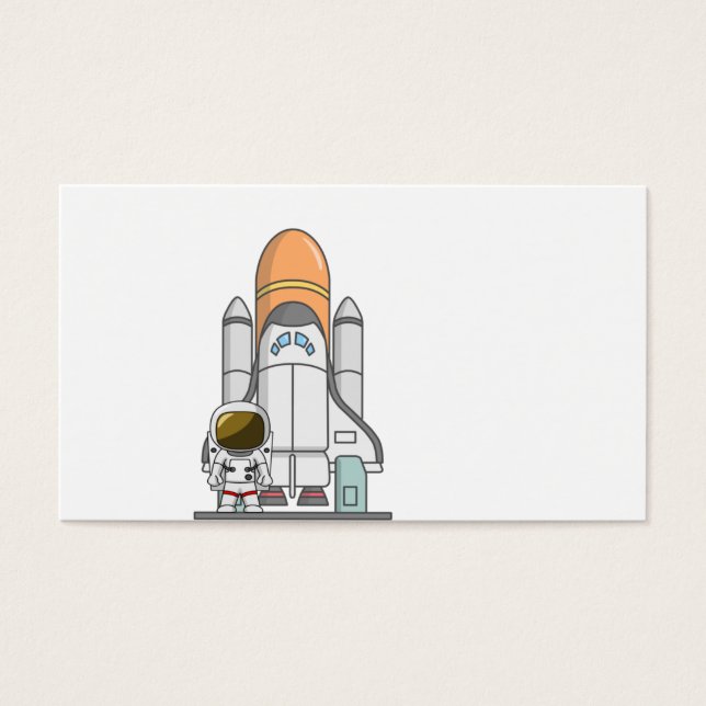 Little Astronaut & Spaceship (Front)