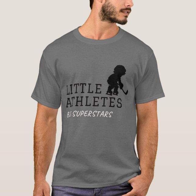 Little Athletes Hockey T-Shirt (Front)