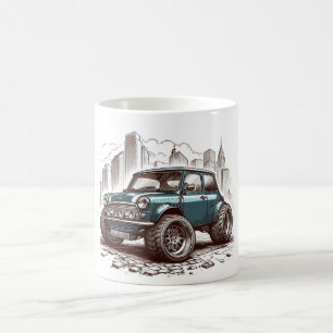 little automobile coffee mug