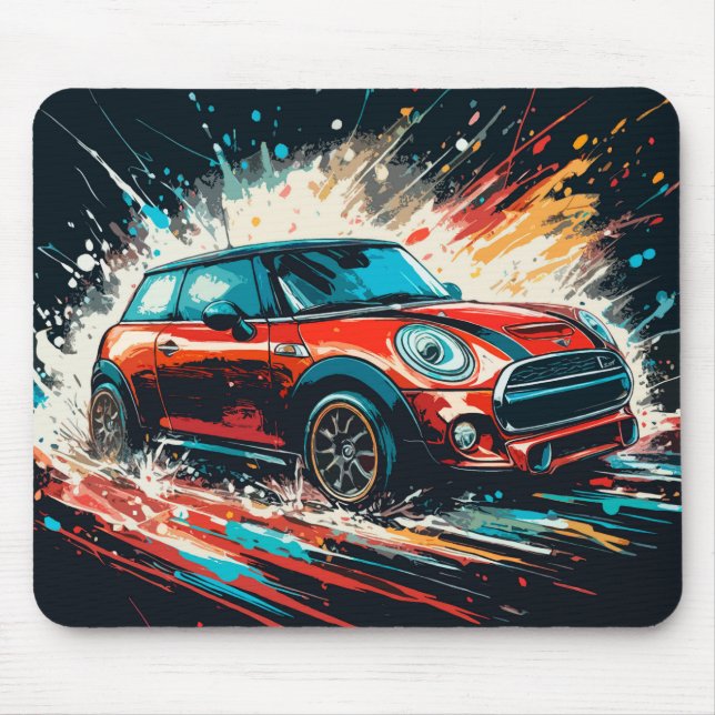 little automobile mouse pad (Front)