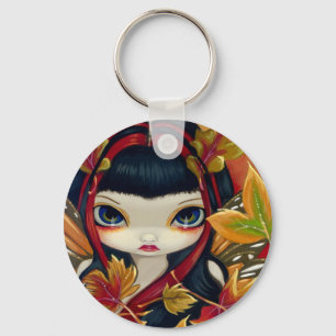 "Little Autumn Leaves" Keychain