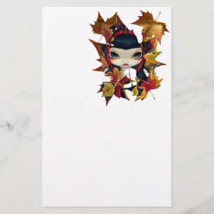 "Little Autumn Leaves" Stationery