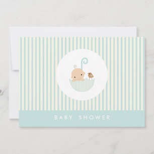 {little baby}  baby shower invitation