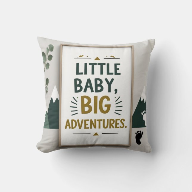 Little baby big  cushion (Front)