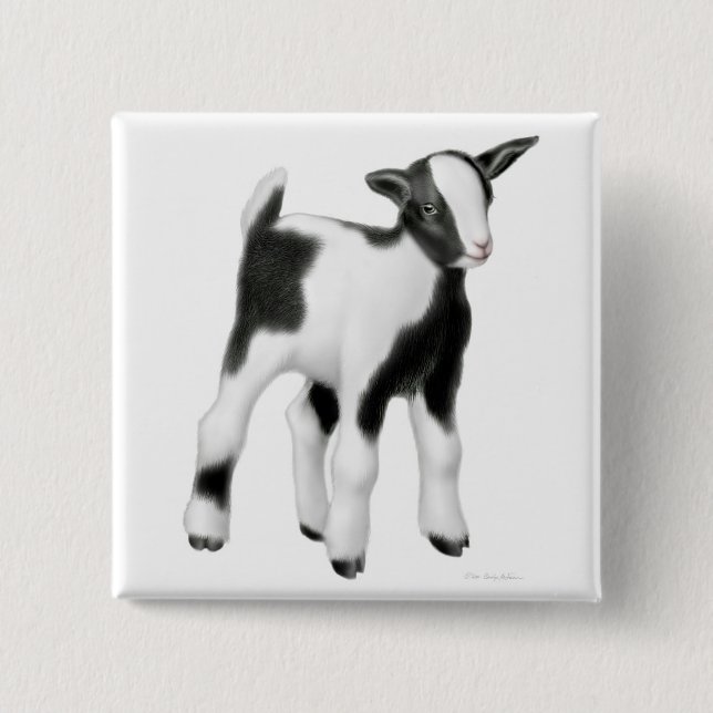 Little Baby Goat Pin (Front)