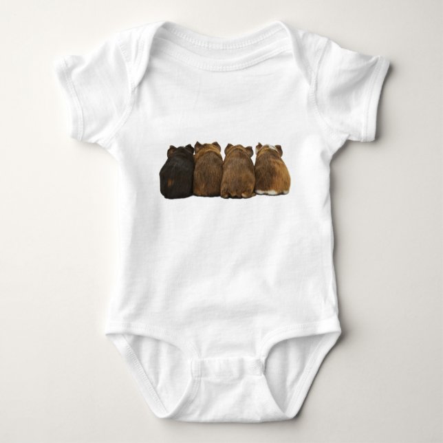 Little baby guinea pig butts bodysuit (Front)