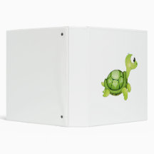 'Little Baby Love Seal' Turtle Character Binder