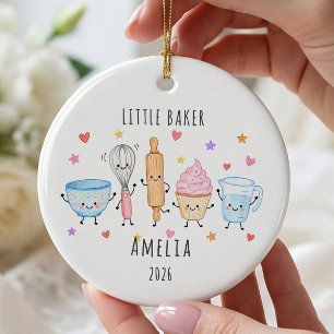 Little Baker Personalised Ornament
