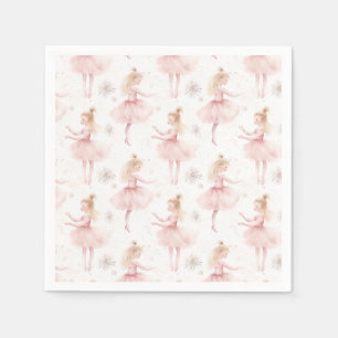 Little Ballerina #9 - Blonde Girl Napkin