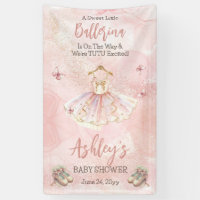 Little Ballerina Is On The Way Tutu Baby Shower