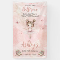 Little Ballerina Is On The Way Tutu Baby Shower