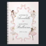 Little Ballerina letters to my daughter baby book<br><div class="desc">Dance and twirl on over as we celebrate our Little Ballerina! Make your party planning a breeze and let the beauty of ballet take centre stage with our easy-to-style Ballet Party Decor Collection! This graceful Ballerina Party Collection, will transform your celebration into an enchanted dance performance of pastel perfection. ★...</div>