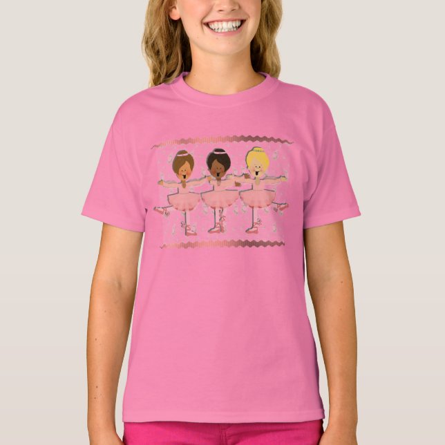 Little Ballerina's T-Shirt (Front)