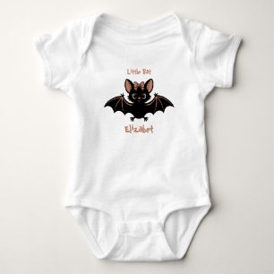 Little Bat Baby Girl Spooky Cute Halloween Bodysuit