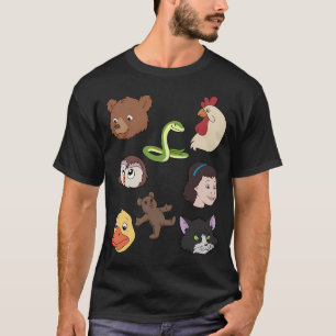 Little Bear 1995 TV series All Characters T-Shirt