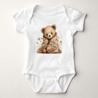little bear baby bodysuit