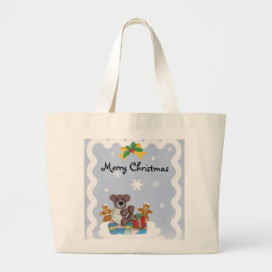 Little Bear Christmas Jumbo Tote Bag