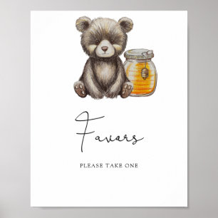 Little bear - Favours Poster