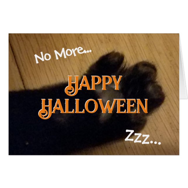 Little Bear Happy Halloween Greetings (Front Horizontal)