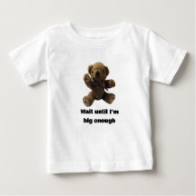 Little bear on toddler T-Shirt