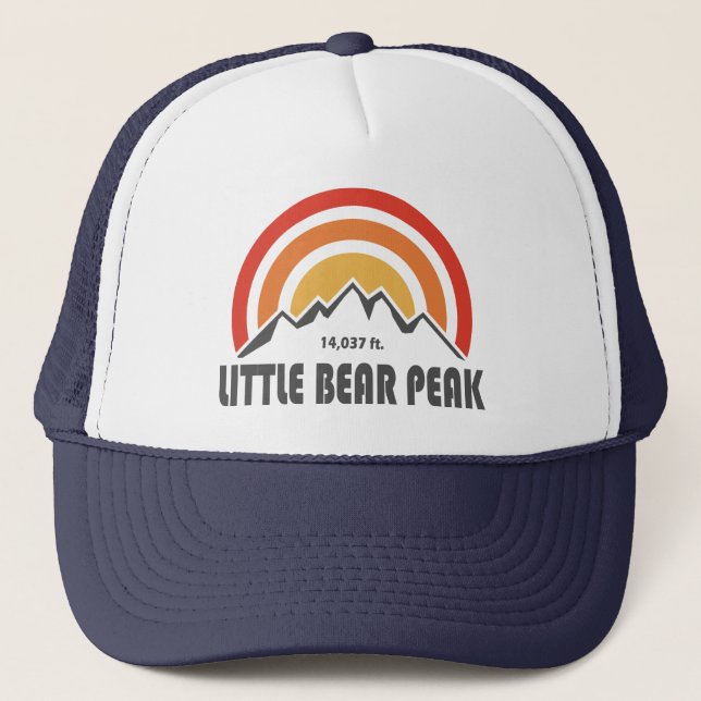 Little Bear Peak Trucker Hat (Front)