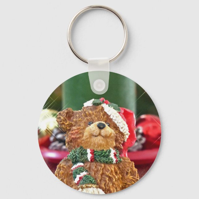 Little Bears Christmas Key Ring (Front)