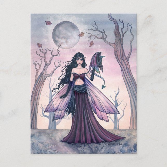 LIttle Beast Postcard by Molly Harrison (Front)