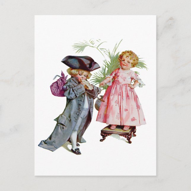 Little Benjamin Franklin Postcard (Front)