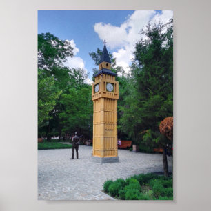 Little Big Ben in Ukraine Poster