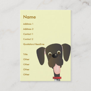 Little Big Dog Business Card