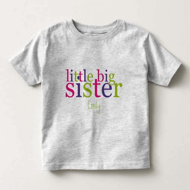 Little Big Sister T-Shirts (Front)