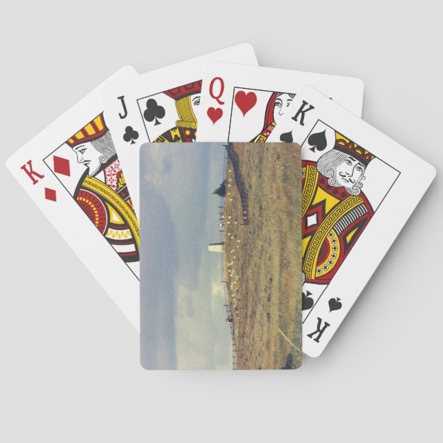 Little Bighorn Battlefield National Monument (phot Playing Cards (Back)