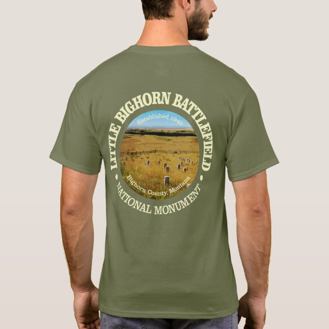 Little Bighorn Battlefield (NM) T-Shirt (Back)