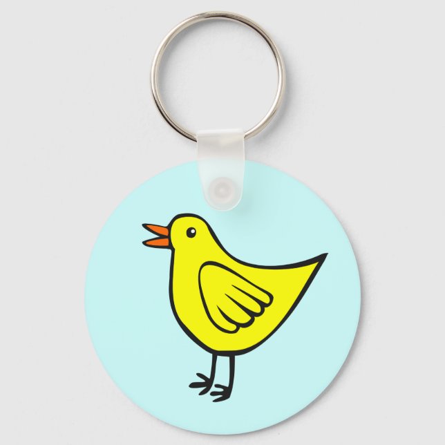 Little Bird 01 Key Ring (Front)