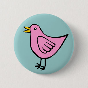 Little Bird 04 6 Cm Round Badge