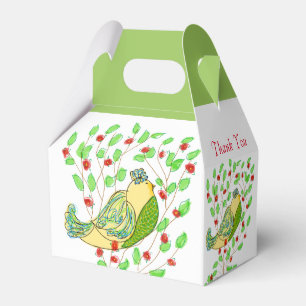 Little Bird Artstic Design Favour Box