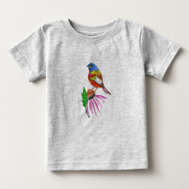 "Little Bird Of Many Colours"Infant/Kids T- Shirts (Front)