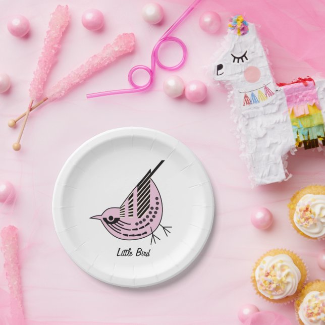 Little Bird Paper Plate (Party)