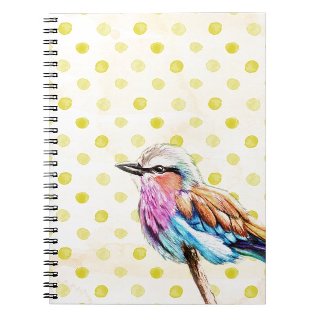 Little Bird Spiral Notebook (Front)