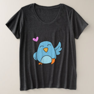 Little Birdie Plus Size T-Shirt