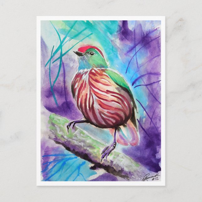 Little Birds #12 Postcard (Front)