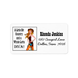 Little Bit Country and a Whole Lotta DIVA! Label