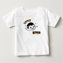 Little Biter Baby Bat Toddler Halloween T-Shirt 