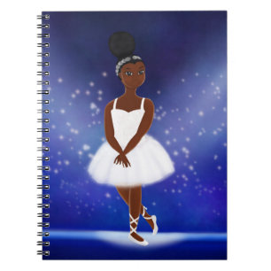 Little Black Ballerina notebook