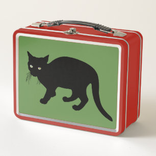 Little Black Cat Lunch Box